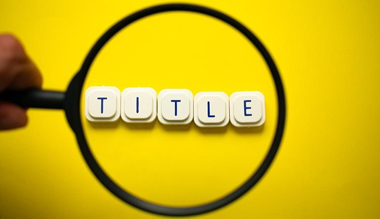 title loop