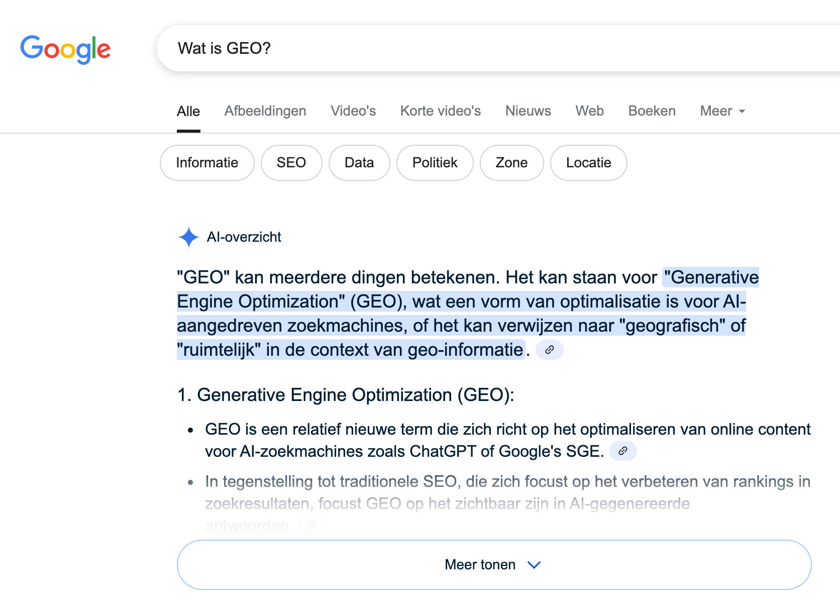 wat is geo