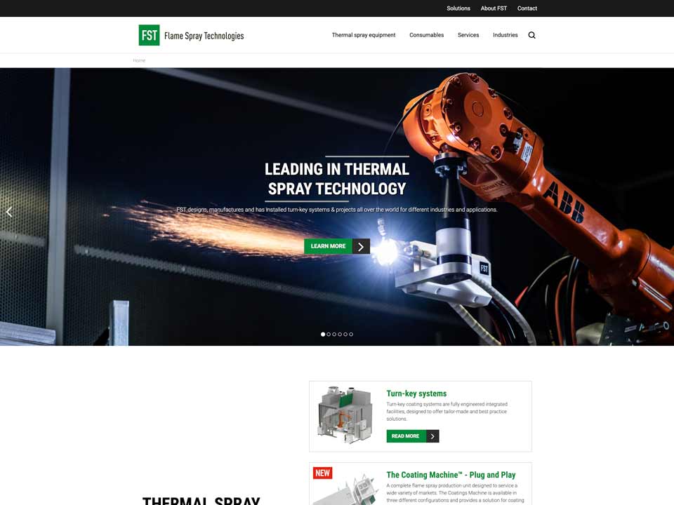 FST website update