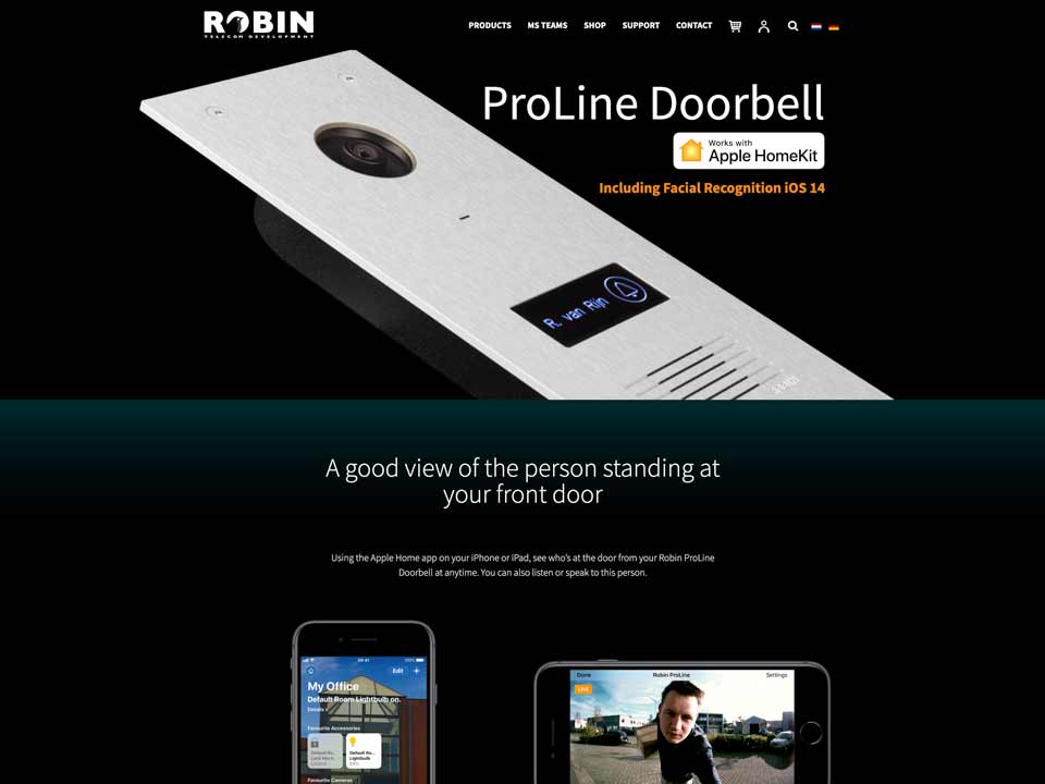 Robin Telecom website update