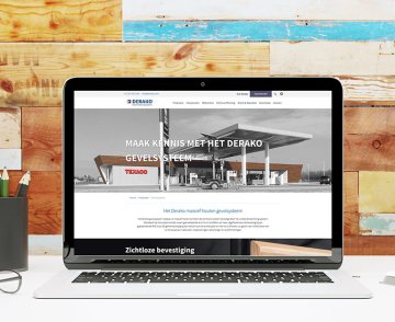 Modern website ontwerp
