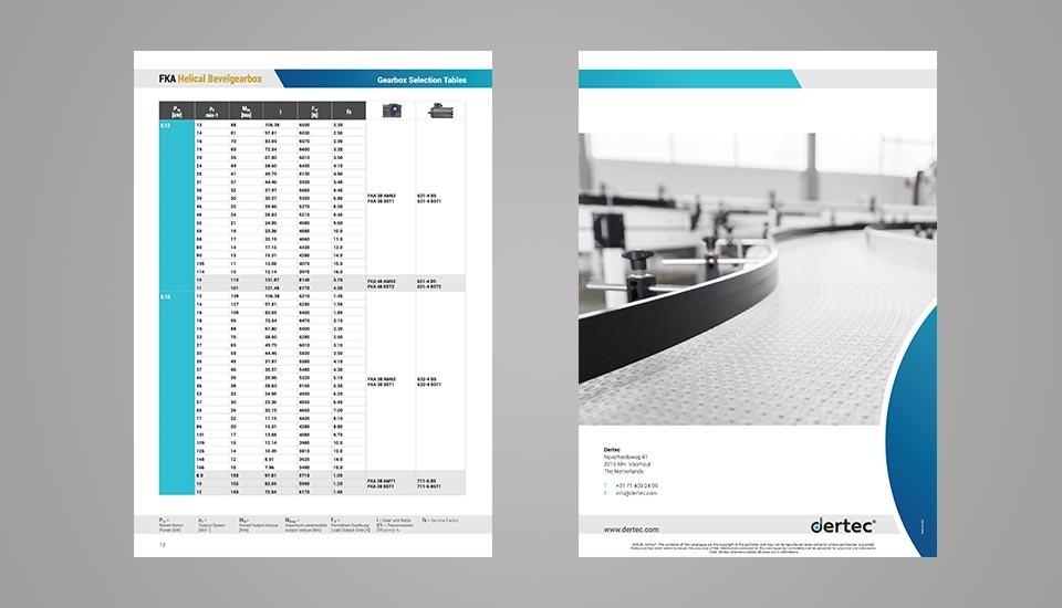 Brochure ontwerp en opmaak - volgpagina's