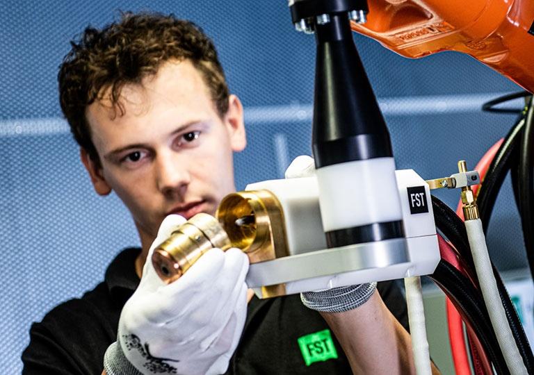 Website ontwerp industriele producent